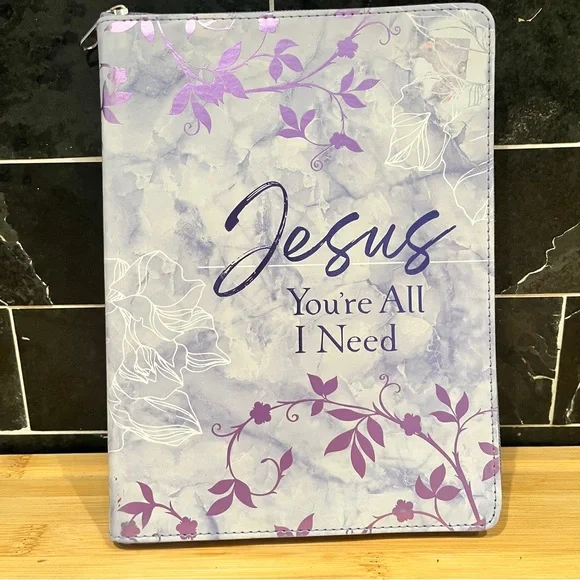Jesus You’re All I Need Ziparound Devotional and Prayer Cards Religion - Picture 2 of 6